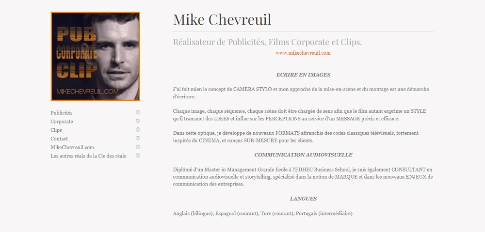 null Accueil Mike Chevreuil